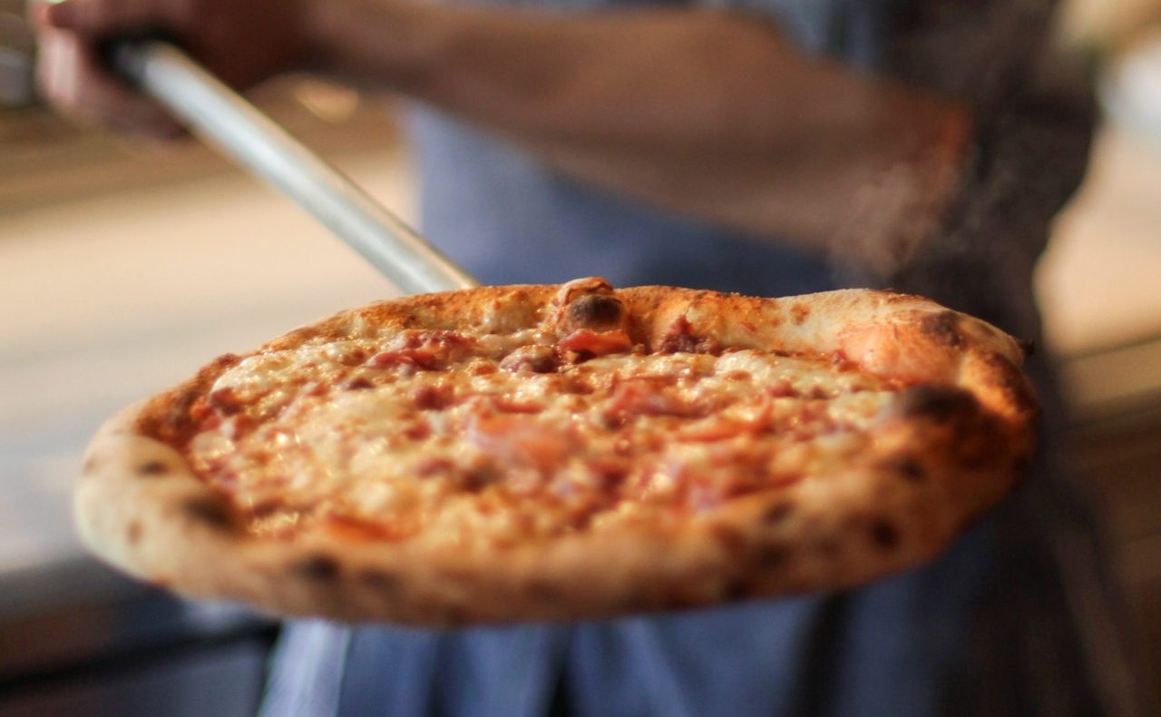 Nystekt pizza